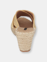 Load image into Gallery viewer, Darline Yellow Espadrille Wedge Sandals