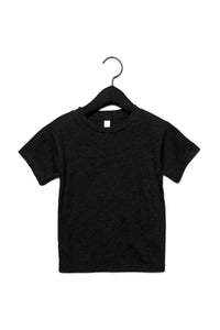 Bella + Canvas Toddler Triblend Short Sleeve T-Shirt (Charcoal-Black Triblend)