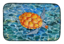 Load image into Gallery viewer, 14 in x 21 in Sea Turtle Dish Drying Mat