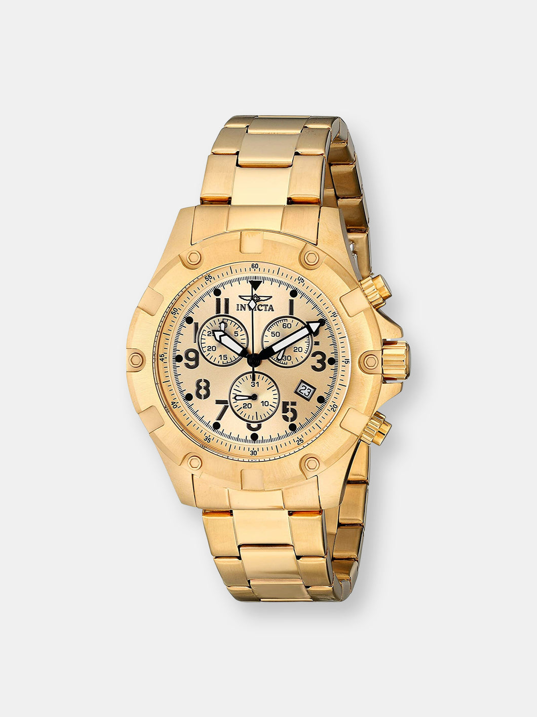 Invicta Men's Specialty 13619 Gold Stainless-Steel Quartz Dress Watch
