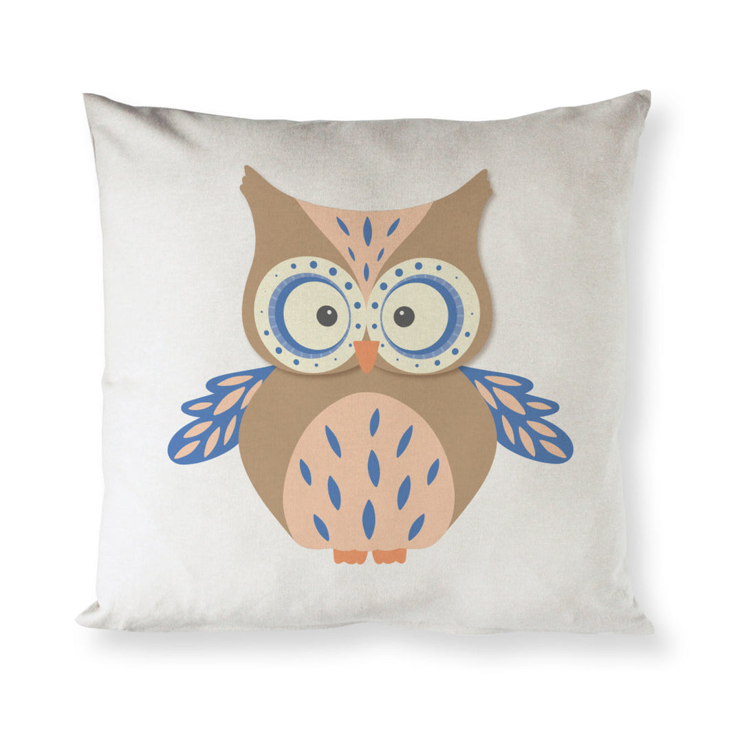 Owl Baby Pillow Cover