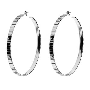 Rectangle Step Pattern Hoops