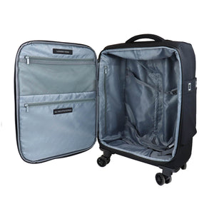 Zurich 20" Sustainable Soft Sided Carry On Black