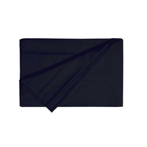 Belledorm 200 Thread Count Egyptian Cotton Flat Sheet (Black) (Twin) (UK - Single)