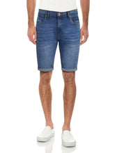 Load image into Gallery viewer, Men&#39;s Roll Cuff Denim Short