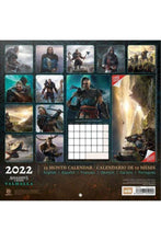 Load image into Gallery viewer, Assassins Creed Valhalla 2022 Wall Calendar (Navy) (One Size)