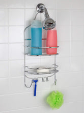 Load image into Gallery viewer, Chrome Plated Steel Flat Wire Shower Caddy