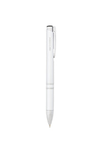Bullet Moneta Ballpoint Pen (White) (One Size)
