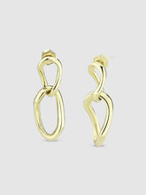 Load image into Gallery viewer, Infini Curb Link Earrings