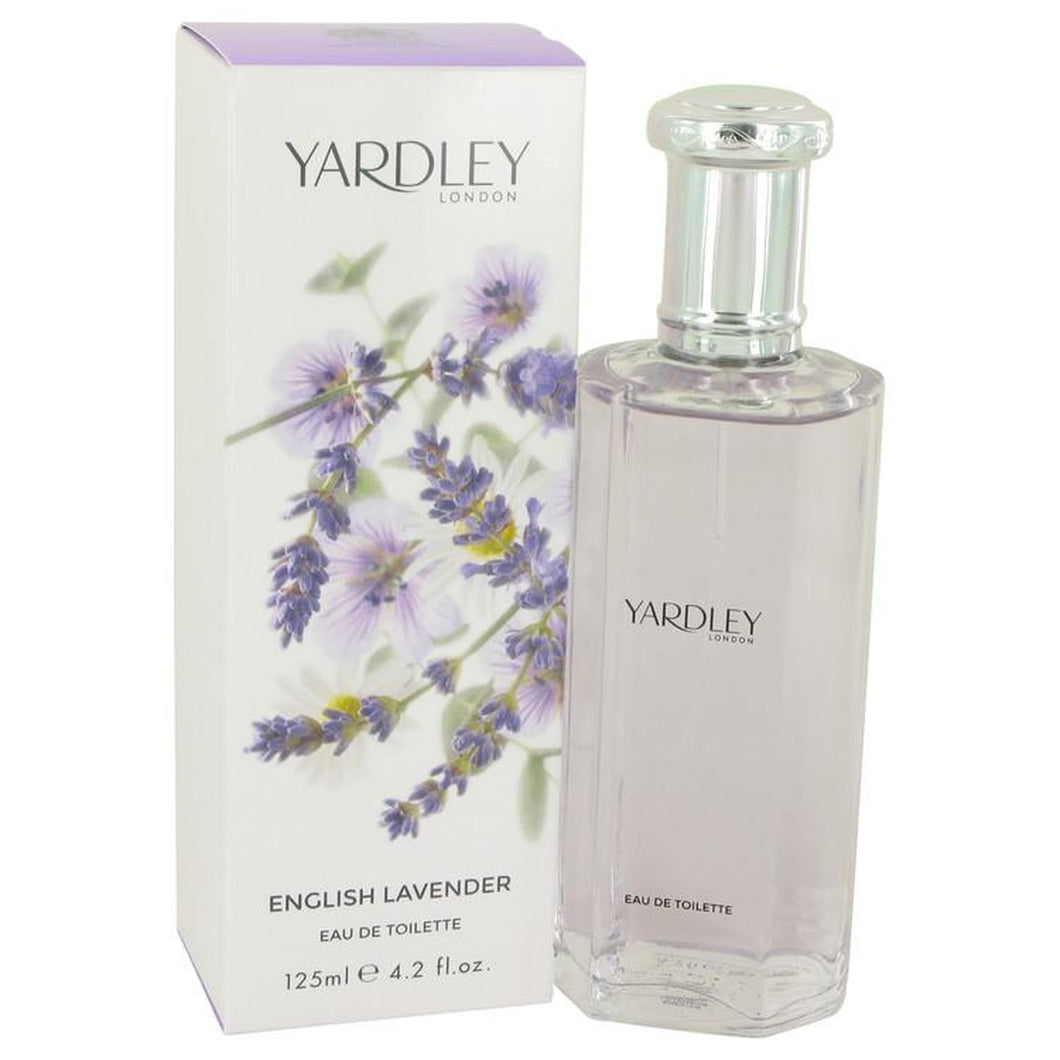 English Lavender by Yardley London Eau De Toilette Spray (Unisex) 4.2 oz