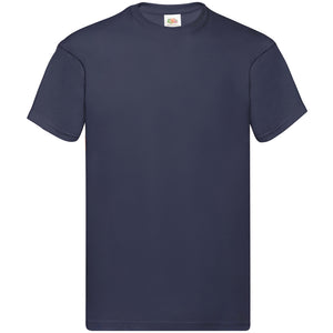 Fruit Of The Loom Mens Original Short Sleeve T-Shirt (Deep Navy)