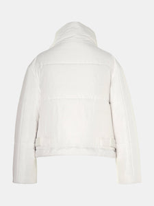 Reversible Cropped Sustainable Down Coat