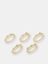 Load image into Gallery viewer, Diana 5 Piece Ring Set