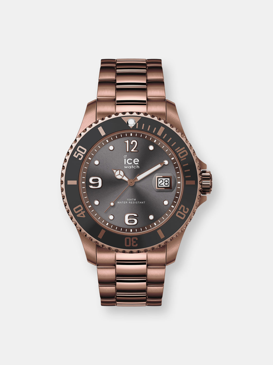 Ice-Watch Men's Steel 016767 Rose-Gold Stainless-Steel Quartz Dress Watch