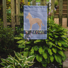 Load image into Gallery viewer, Tan Jackhuahua Welcome Garden Flag 2-Sided 2-Ply
