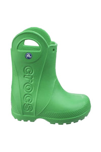 Crocs Childrens/Kids Handle It Rain Boots (Grass Green)