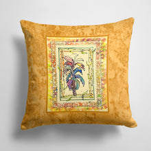 Load image into Gallery viewer, 14 in x 14 in Outdoor Throw PillowPalm Tree Fabric Decorative Pillow