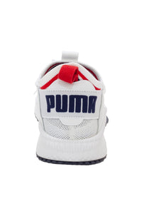 Unisex TSUGI Jun Sport Stripes Sneaker - White Peacoat Red