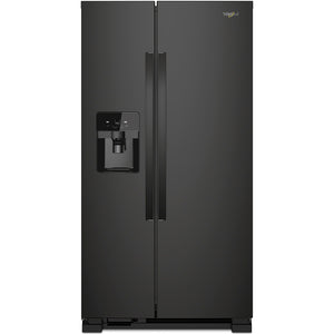 25 Cu. Ft. Stainless Side-By-Side Refrigerator