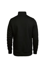 Load image into Gallery viewer, Tee Jays Mens Half Zip Sweatshirt (Black)