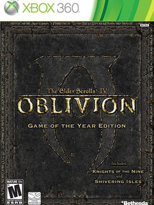 Elder Scrolls IV: Oblivion Game of the Year Edition - 360 (Region Free)