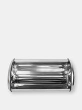 Load image into Gallery viewer, Roll-Top Lid Stainless Steel Bread Box, Silver