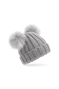 Beechfield Baby Beanie (Light Grey)