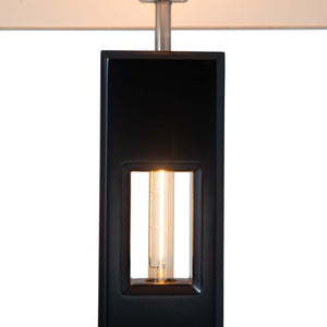 Nova of California Deus Ex Machina 61" Floor Lamp in Espresso with nightlight feature and 4-Way Rotary Switch