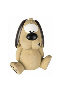 Fofos Latex Dog Squeak Toy (Brown) (One Size)