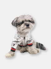 Load image into Gallery viewer, Metallic Bomber Dog Jacket