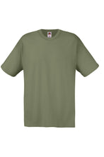 Load image into Gallery viewer, Fruit Of The Loom Mens Screen Stars Original Full Cut Short Sleeve T-Shirt (Classic Olive)