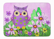 Load image into Gallery viewer, 19 in x 27 in Who is Your Friend Owl Machine Washable Memory Foam Mat