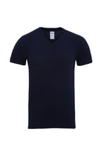 Load image into Gallery viewer, Gildan Mens Premium Cotton V Neck Short Sleeve T-Shirt