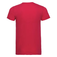 Load image into Gallery viewer, Russell Mens Slim Short Sleeve T-Shirt (Classic Red)
