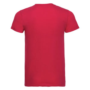Russell Mens Slim Short Sleeve T-Shirt (Classic Red)