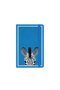 Zebra Notebook - Blue