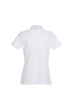 Load image into Gallery viewer, Clique Womens/Ladies Premium Stretch Polo Shirt (White)