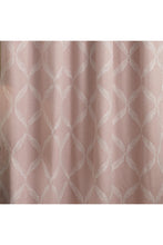 Load image into Gallery viewer, Paoletti Olivia Pencil Pleat Curtains (Blush Red) (90in x 90in)