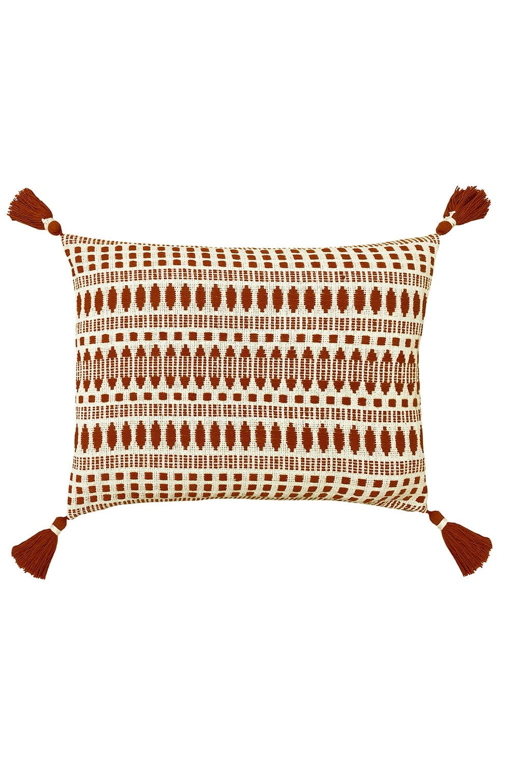 Ganado Woven Throw Pillow Cover - Pecan