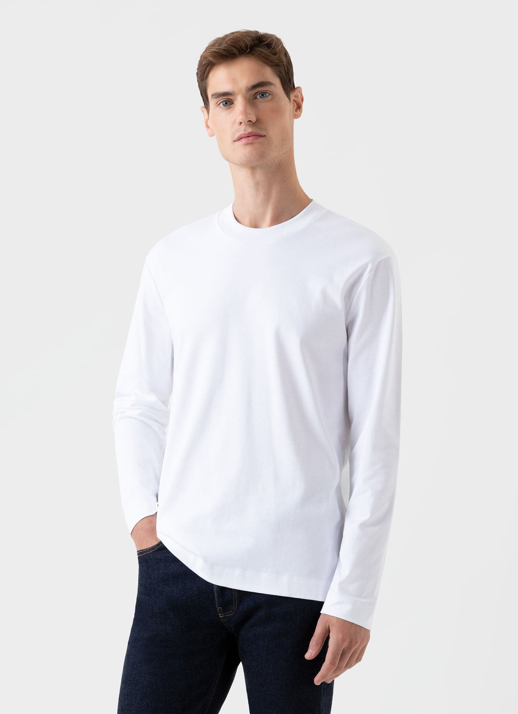 Carbon Brushed Long Sleev T-Shirt