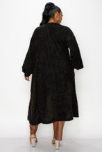 Load image into Gallery viewer, Feather Bishop Sleeve Pocket Cardigan