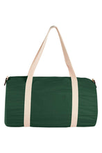 Load image into Gallery viewer, Bullet The Cotton Barrel Duffel (Green) (17.7 x 9.8 x 9.8 inches)