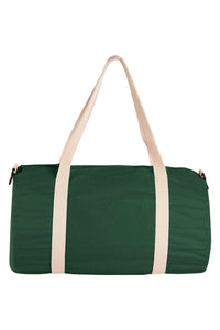 Bullet The Cotton Barrel Duffel (Green) (17.7 x 9.8 x 9.8 inches)