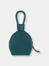 Load image into Gallery viewer, Atena Emerald Croc Purse-Sling Bag
