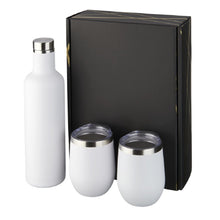 Load image into Gallery viewer, Avenue Pinto and Corzo Insulated Copper Vacuum Cups Gift Set (White) (One Size)