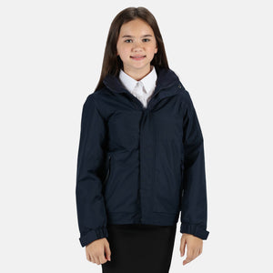 Regatta Kids/Childrens Waterproof Windproof Dover Jacket (Navy/Navy)