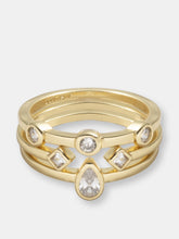 Load image into Gallery viewer, Bridgette 3 Piece Ring Set
