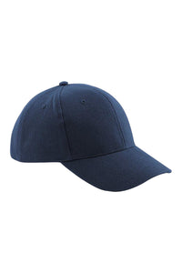 Unisex Pro-Style Heavy Brushed Cotton Baseball Cap/Headwear - French Navy