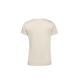 B&C Womens/Ladies E150 Organic Short-Sleeved T-Shirt (Off White)