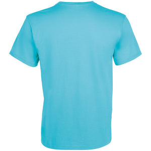SOLS Mens Victory V Neck Short Sleeve T-Shirt (Atoll Blue)